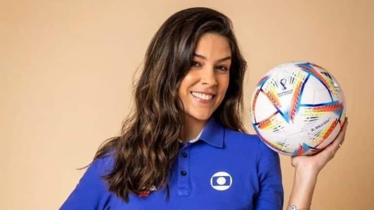 Narradora da Globo diz que calculou gravidez para voltar na Copa