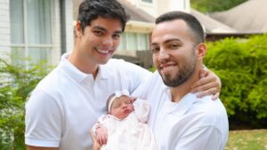 Nasce a filha de Lucas Rangel e Lucas Bley, nos EUA