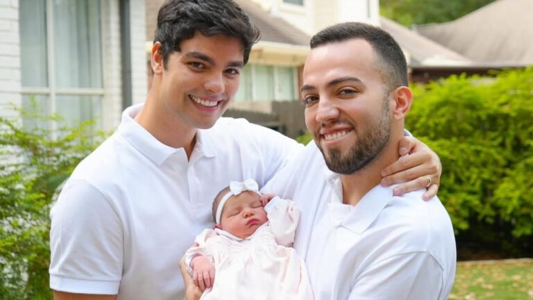 Nasce a filha de Lucas Rangel e Lucas Bley, nos EUA