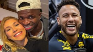 Neymar reage ao pedido de namoro de  Vini Jr. e Virgínia Fonseca