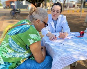 Pedro Gomes realiza mais uma edição do Hiperdia na Praça Central da Cidade