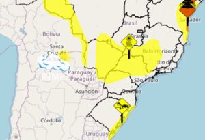Previsão do tempo para Coxim nesta sexta-feira