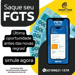 Saque seu FGTS: Última oportunidade antes das novas regras
