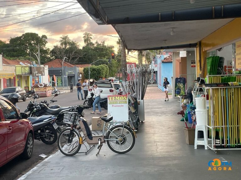 Segunda-feira (13) deve ter chuva e trovoadas isoladas em Coxim