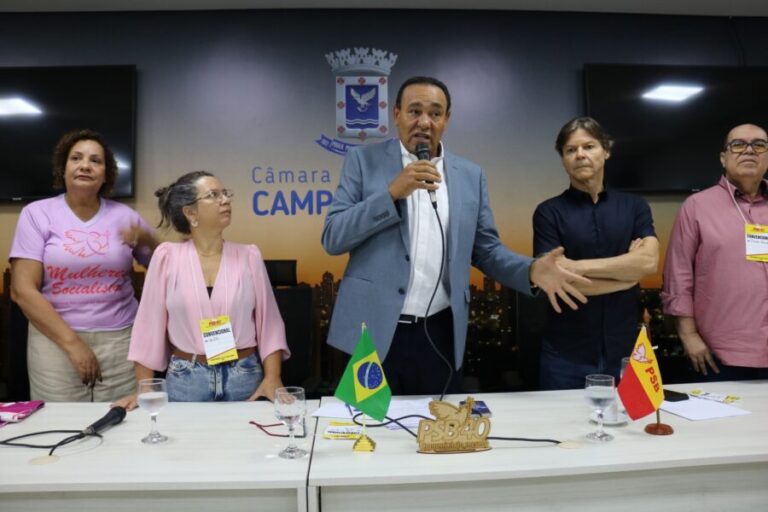 Vereador Carlão é reeleito presidente do Diretório do PSB de Campo Grande, tendo como nova vice, a gestora pública: Kelly Costa Leal