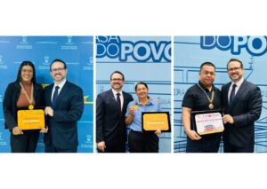 Vereador Dr. Lívio entrega homenagens durante sessão na Câmara Municipal