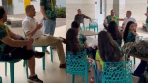 Vereador Leinha participa de encontro com Desbravadores no Colégio Adventista Vilas Boas