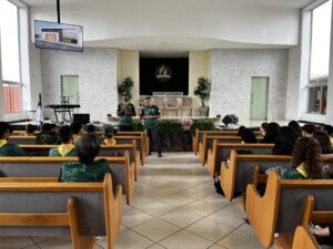Vereador Leinha participa de encontro com o Clube de Desbravadores Alphard