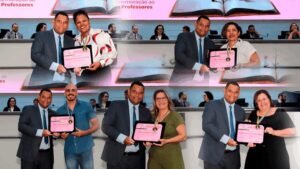 Vereador Wilson Lands participa da sessão solene em homenagem ao Dia dos Professores com entrega da Medalha Legislativa “Marisa Serrano do Mérito Educativo Campo-Grandense”