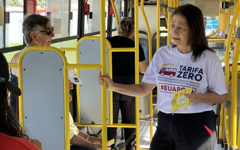 Vereadora Luiza cobra pagamento dos trabalhadores do Consórcio Guaicurus e critica omissão da Prefeitura