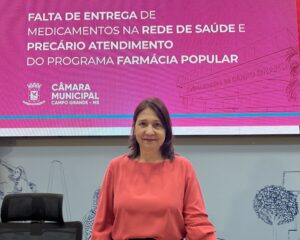 Vereadora Luiza critica desabastecimento de remédios e afirma que falta de gestão agrava crise na saúde