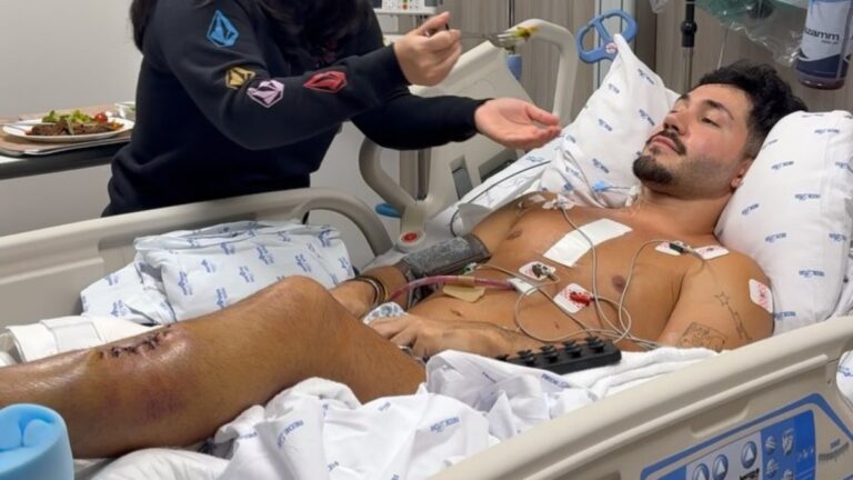 Vittor Fernando faz primeira publicação após ser baleado