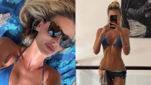 Yasmin Brunet exibe curvas de biquíni e recebe elogios: "Sereia"
