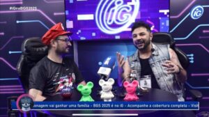 Raphael Rossatto, dublador, cantor e ator em entrevista ao podcast iGeek na BGS.