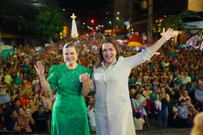 Abertura do Natal de Campo Grande transforma o Centro em palco de festa e alegria para toda a família