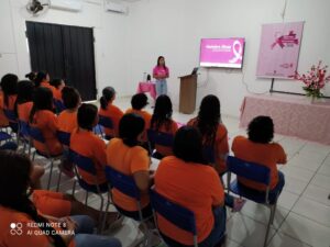 Ações de conscientização e cuidados com a saúde da mulher são desenvolvidas em presídios de MS