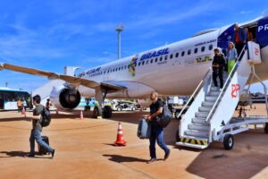 Aeroporto de Dourados recebe Airbus A320 com capacidade para 174 passageiros