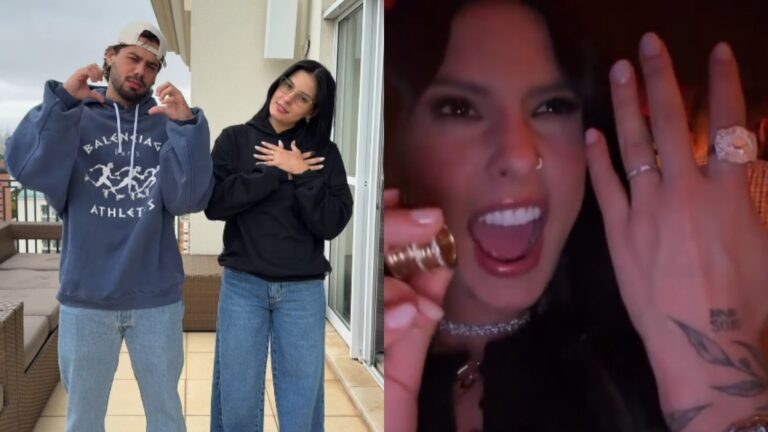 Ana Castela reclama de tamanho de aliança dada por Zé Felipe