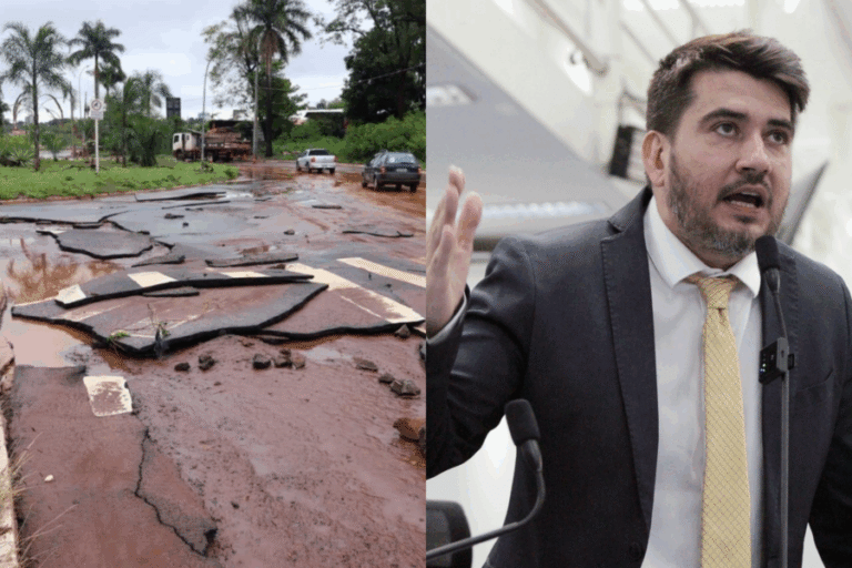 Após temporal, Tavares exige plano definitivo de recapeamento em Campo Grande