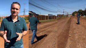 Asfalto no Jardim Monte Alegre é conquistado após anos de luta da comunidade e do vereador Leinha