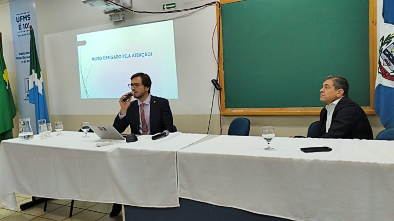 Ciclo de Debates da UFMS avança com palestra sobre Ministério Público do Trabalho; próxima atividade será na segunda-feira