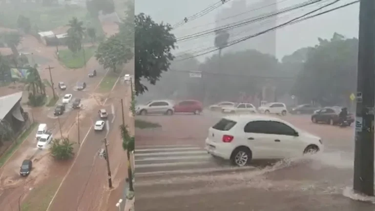 Em meio à forte chuva, vereador Fábio Rocha destaca aprovação da Lei “Cidade-Esponja” em Campo Grande