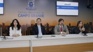 Em reunião com secretária, vereadores pressionam para retomada dos serviços de tapa-buraco