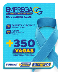 Funsat realiza evento do Novembro Azul com oportunidades em 182 empresas