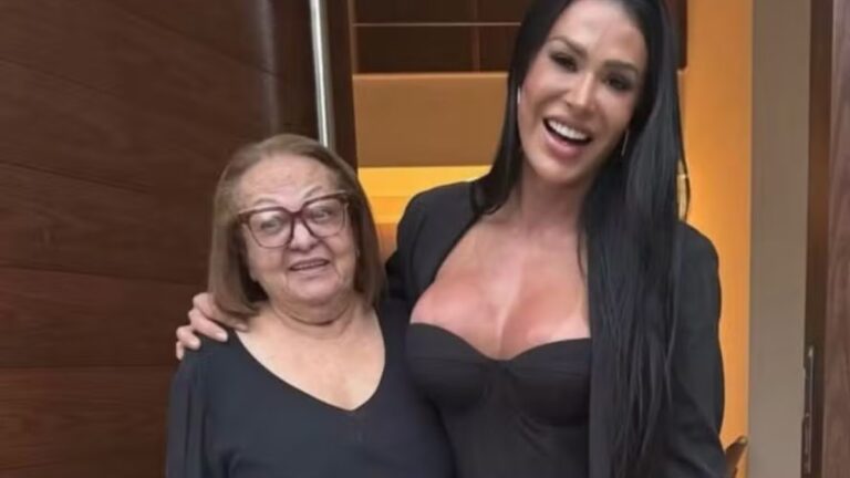 Gracyanne Barbosa rebate críticas por morar com a mãe de Belo