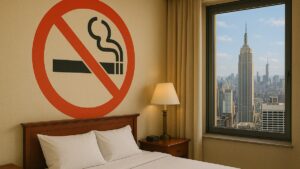Hotéis de Nova York estão cobrando US$ 500 de hóspedes que fumam