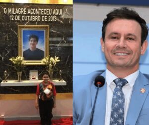 Matheus, o milagre de São Carlo Acutis e lideranças recebem medalha proposta por Salineiro, nesta segunda-feira