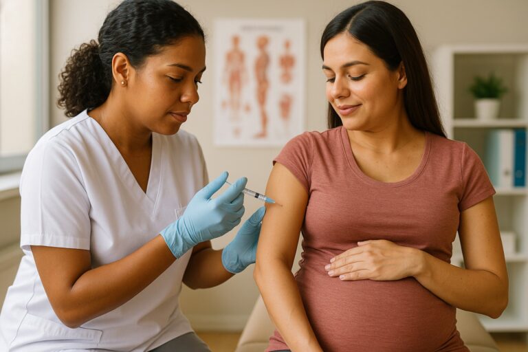 Mato Grosso do Sul prepara serviços para oferta da vacina contra bronquiolite a gestantes pelo SUS