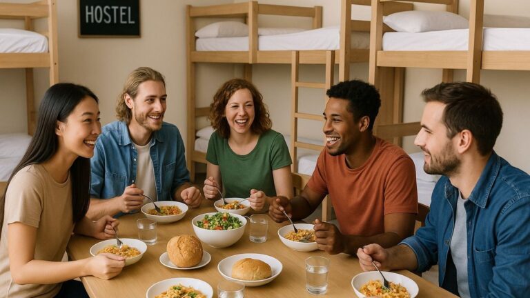 Morte em hostel levanta dúvida: o que é essa refeição coletiva?