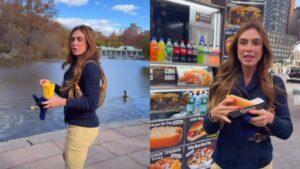 Nicole Bahls curte aniversário em Nova York e manda recado