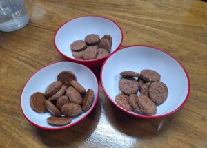 Biscoito feito a partir da farinha da casca do café