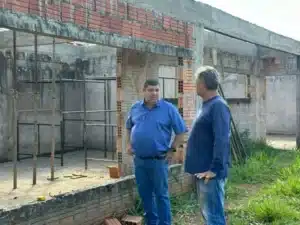 Obras da Creche da Marambaia avançam com recursos próprios do município