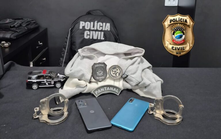 Polícia Civil esclarece furto qualificados e recupera celulares em Costa Rica