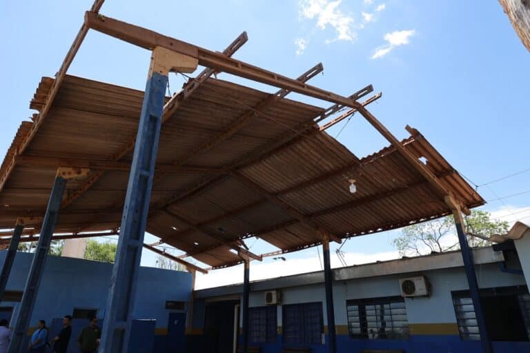 Prefeitura vai decretar emergência para recuperar Escola Fazenda Miya após temporal