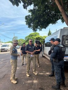 Primeira ação conjunta entre AGEMS e AEM reforça segurança no transporte intermunicipal