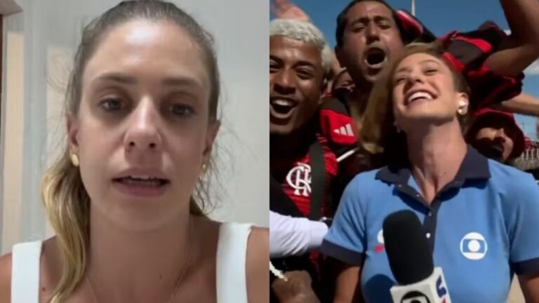 Repórter da Globo se pronuncia após puxões de cabelo: "Agressão"