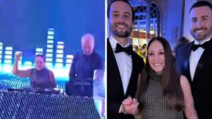 Susana Vieira dança em festa com filho DJ e netos