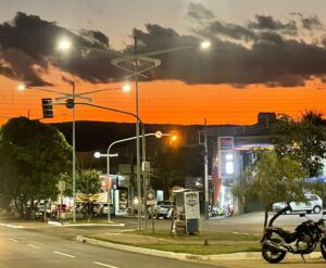 Terça-feira tem possibilidade de chuva isolada e termina com poucas nuvens em Coxim