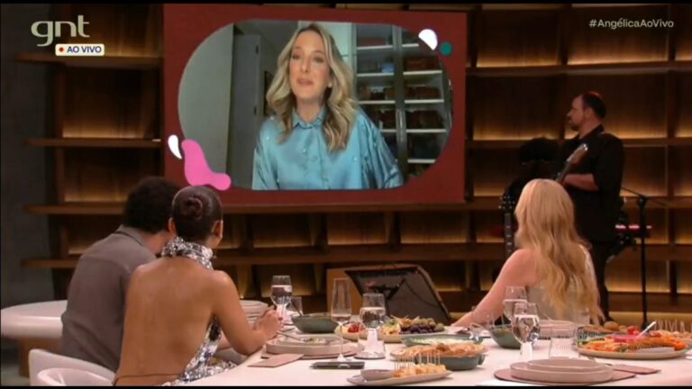 Ticiane Pinheiro brinca sobre postura de Tralli no JN: "Desfila"