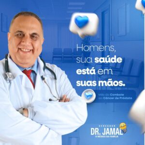 Vereador Dr. Jamal intensifica ações do Novembro Azul em Campo Grande