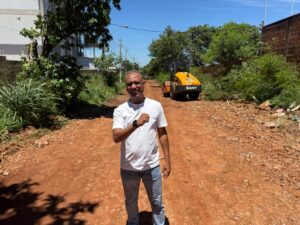 Vereador Junior Coringa garante melhorias na infraestrutura do Bairro Santa Felicidade