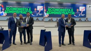 Vereador Leinha homenageia administradores em Sessão Solene na Câmara Municipal