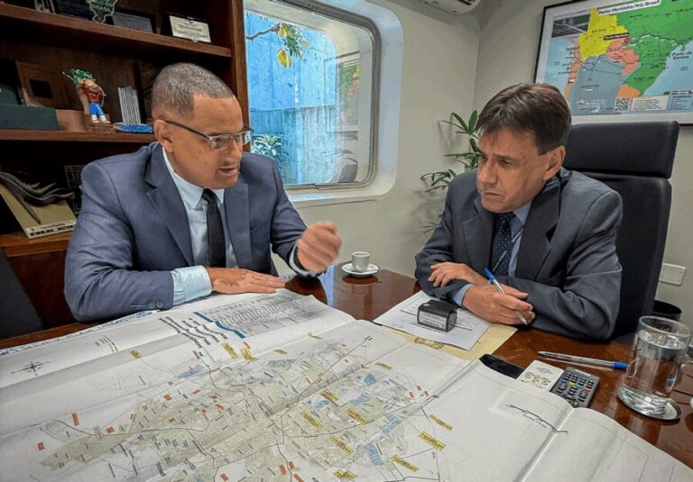 Vereador Wilson Lands apresenta demandas de infraestrutura e educação à equipe orçamentária da senadora Tereza Cristina em Brasília