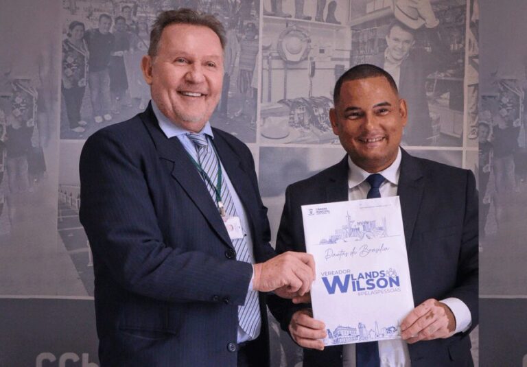 Vereador Wilson Lands solicita emenda parlamentar ao deputado federal Vander Loubet para obras de pavimentação em bairros de Campo Grande