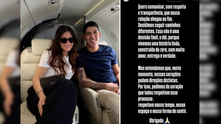 Zé Vaqueiro e Ingra Soares anunciam separação