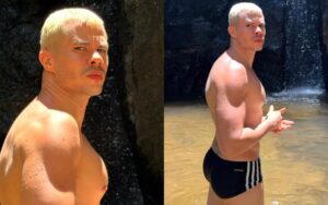 'Bandivo' de 'Três Graças' surge de sunga e web reage: “Gato”